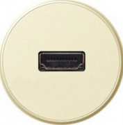 Лицевая панель - Программа Celiane - розетка аудио/видео HDMI Кат. № 0 673 17/77 - слоновая кость | код 066288 |  Legrand